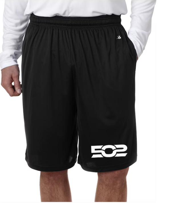 B-Core 10" Shorts with Pockets - Black