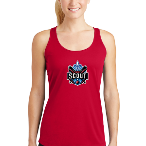 Women's PosiCharge Competitor Racerback Tank  - 502 Color Logo