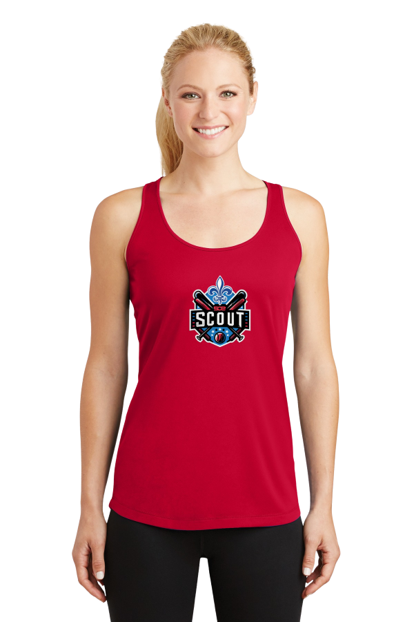 Women's PosiCharge Competitor Racerback Tank  - 502 Color Logo